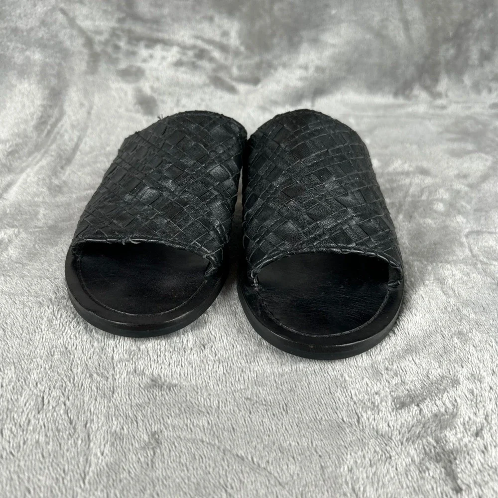 Frye black leather